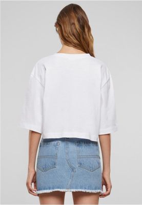 Kort oversize t-shirt til kvinder
