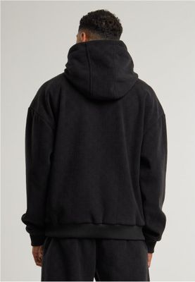 Jacquard Velvet Oversized Hoody