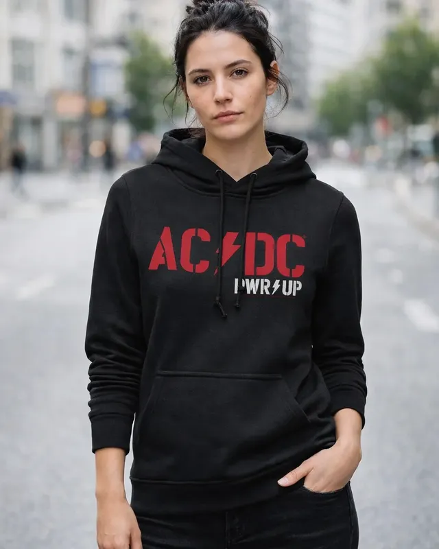 AC/DC - PWR-UP Girly Hoodie