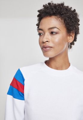 Short sweater with raglanarm lady