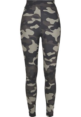 Camo leggings with high waist