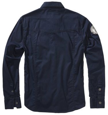 Luis Vintage shirt - navy