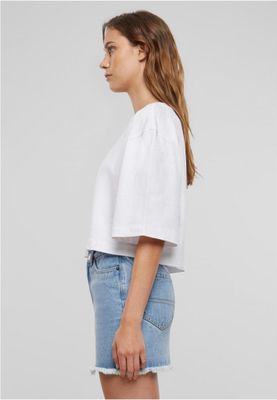 Kort oversize t-shirt til kvinder