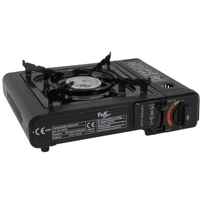 Camping stove gas with ignition
