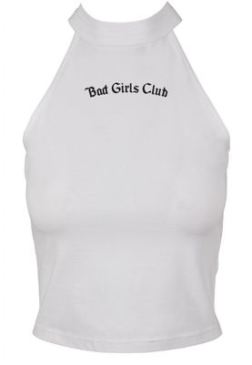 Short top with turtleneck neck