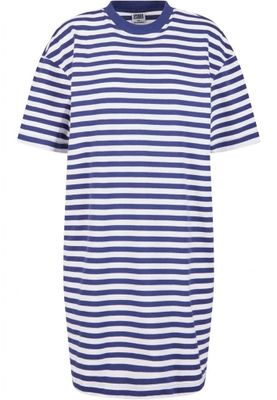 Women's striped oversize t-shirt dress