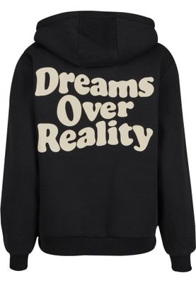 Dreams Over Reality Ladies Fluffy Hoody