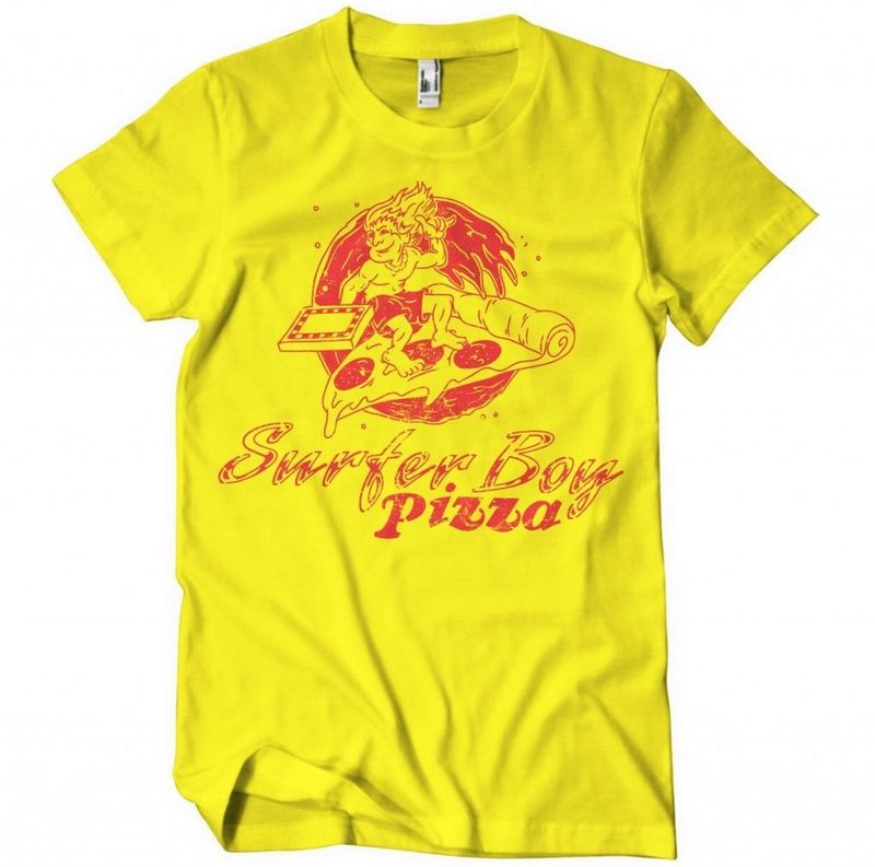 Surfer Boy Pizza T-Shirt