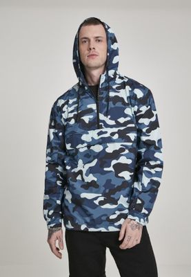 Camo Pull Over Windbreaker