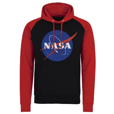 NASA logo baseball hoodie