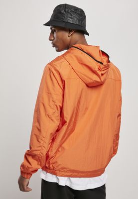 Windbreaker with long zipper