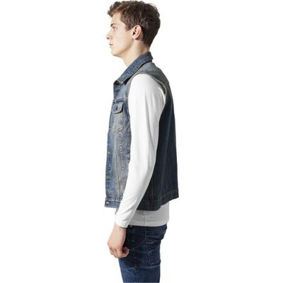 Denim vest