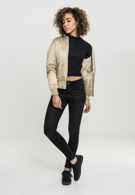 Top with turtleneck neck lady