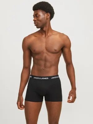 Svarta boxershorts i stretchigt tyg 3-pack