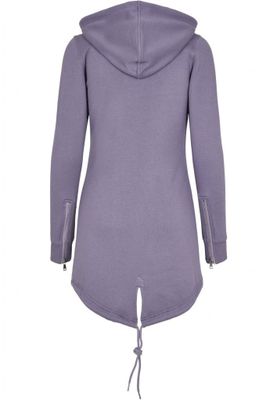 Long ziphoodie lady