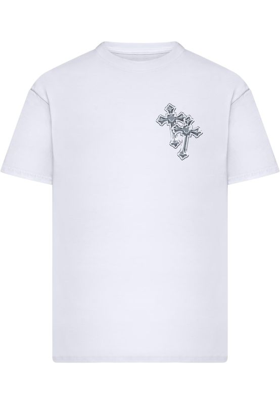 Six Crosses T-shirt – vit
