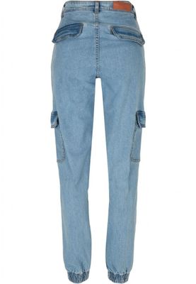 Ladies Organic Stretch Denim Cargo Pants