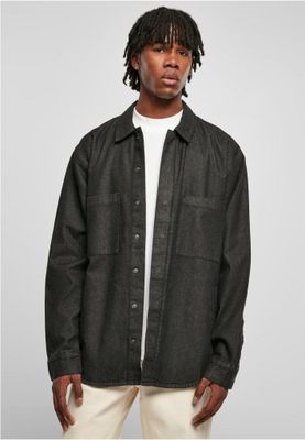 Oversized Denim Pocket Shirt