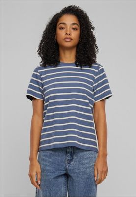 Striped Boxy Tee - Women's