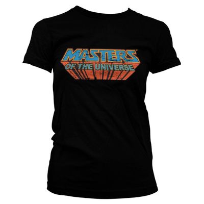 Masters Of The Universe Washed Logo Dæme T-shirt