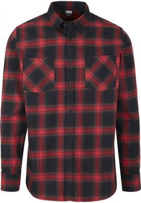 Checkered flannel shirt