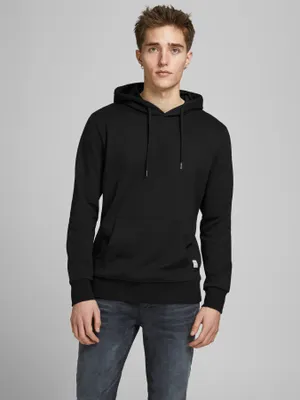 Klassisk hoodie herr
