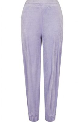 Ladies High Waist Ballon Velvet Sweat Pants