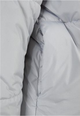 Oversize puffer jacket in short model men