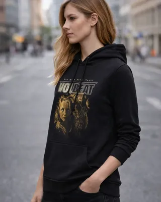 Volbeat God of Angels Trust Goat Huvtröja dam i svart