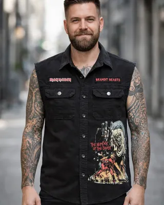 Iron Maiden Vintage Shirt sleeveless NOTB