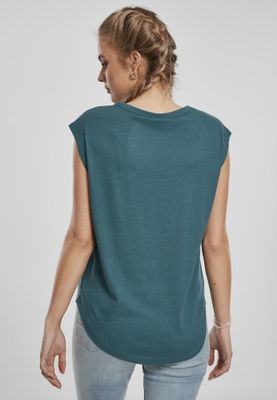 T-shirt with short and wide arms