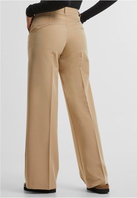 Ladies Wide Pleated Pants