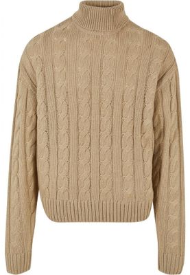 Boxy Roll Neck Sweater