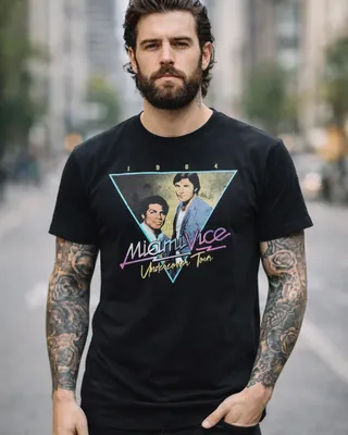 Miami Vice - Undercover Tour T-Shirt