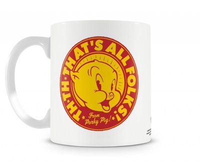 Looney Tunes - That's All Folks! kaffemugg