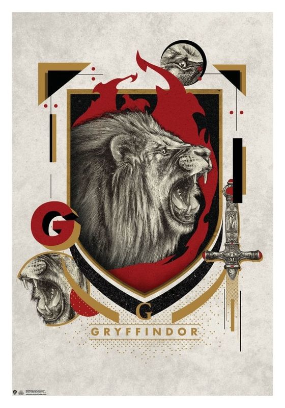 Harry Potter - Gryffindor Poster 2