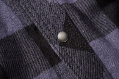 Sleeveless flannel shirt gray/black