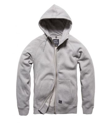Basic zipped hoodie
