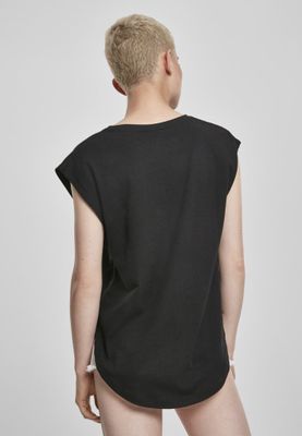 T-shirt with short and wide arms