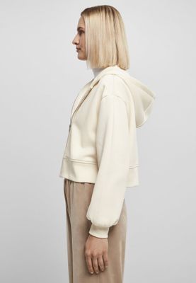Ladies Short Oversized Zip Jacket