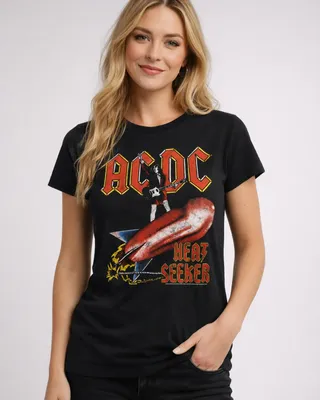 AC/DC - Heat Seeker Girly Tee