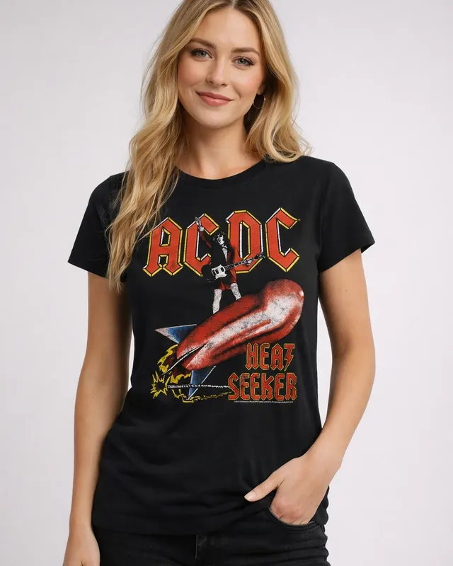 AC/DC - Heat Seeker Girly Tee