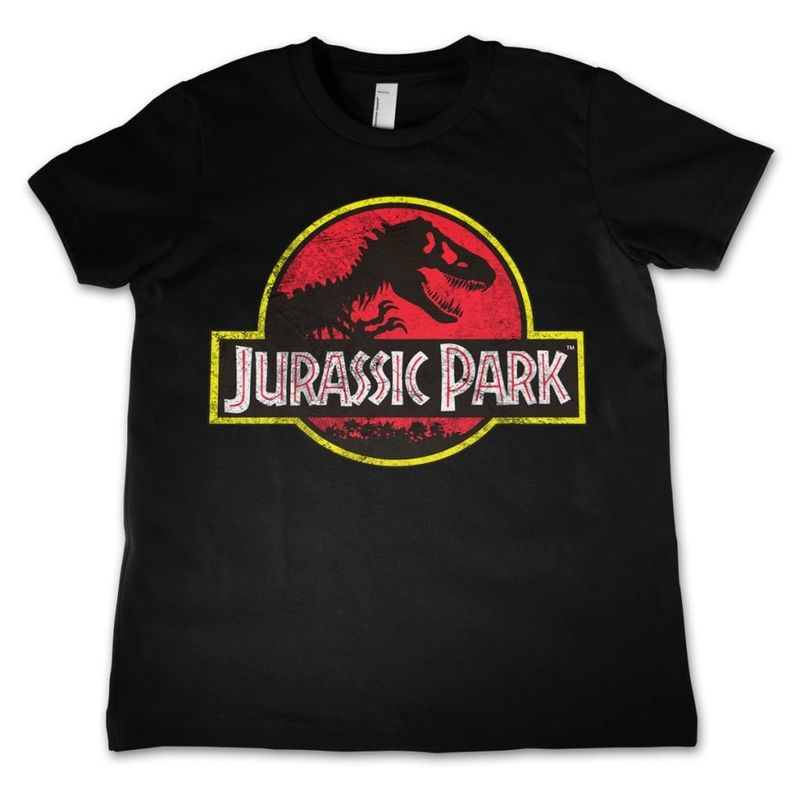 Jurassic Park Distressed Logo Kids T-Shirt