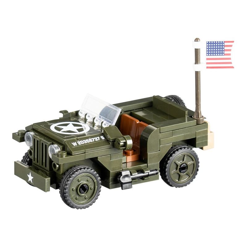 WWII Jeep US Army - Sluban - M38-70210