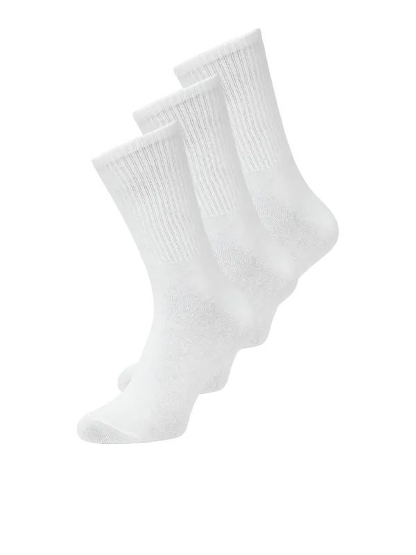 Vita strumpor herr - 3-pack