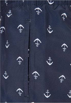 Swim shorts with anchors - kids