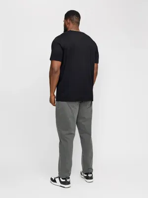 JACK & JONES Svart T-shirt Plus Size – Herr