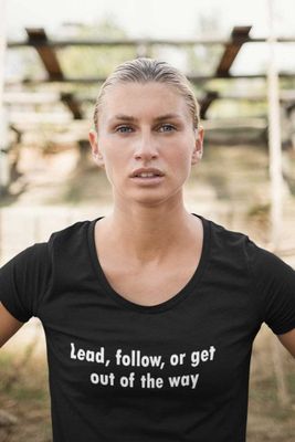 Lead follow T-shirt