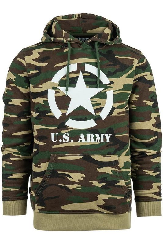Allied Star U.S. Army camo hoodie
