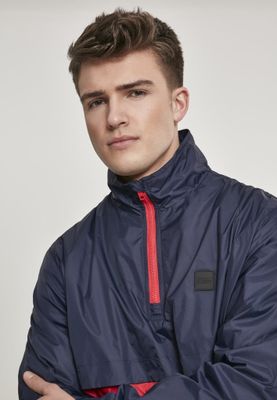 Pull over jacket with collar